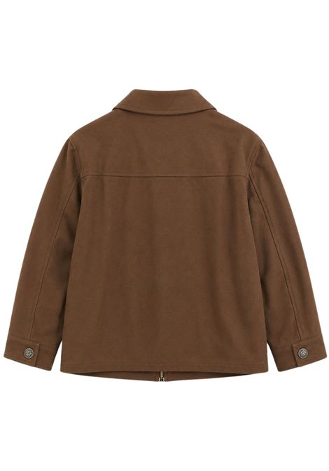 Children's jacket in viscose blend Manuel Ritz | 4569MARRONE